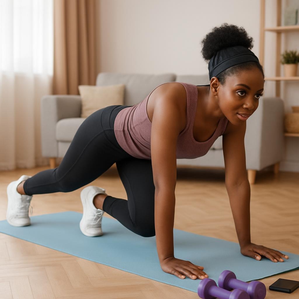 Top 6 Home Fitness Exercises – no Gym required